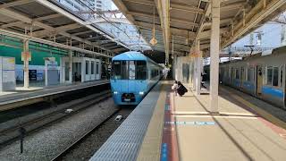 3月10日海老名駅 ふじさん2号 小田急ロマンスカー60000形MSE 60254F 通過