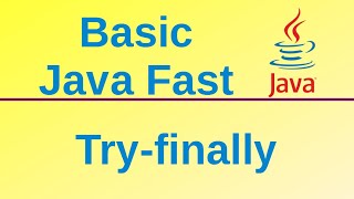 Try-finally blocks for exception handling - Basic Java Fast (43)
