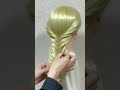 elsa new hair arrangement🌸easy tutorial shorts めちゃ簡単！『アナ雪』エルサ くるりんぱ ヘアアレンジ