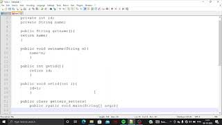 Access Modifiers , Getters & Setters in Java.