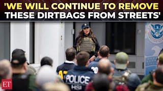 ‘Criminal dirtbags…': After Tom Homan, now DHS Secy Kristi Noem joins ICE in immigration raids