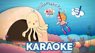 Il Polipo Fifone Karaoke - Le VolaMusiche di Nina\u0026Olga | CANZONI PER BAMBINI