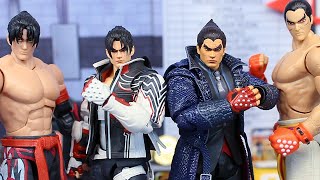 S.H.Figuarts Tekken 8 Jin And Kazuya Vs Game Dimensions Figure Review!