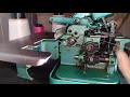 Como passar a linha na Overlock semi industrial GN-1 113 Passo a passo