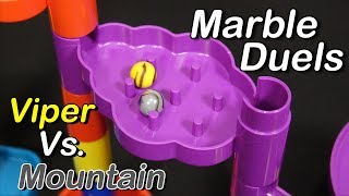 Marble Race: Thrilling Head-to-Head Duels: Golden Viper vs. Rocky Mountain