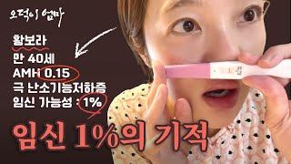 황보라... 임신 가능성이... 1%였다고....? 😨😢🥺😭｜오덕이 엄마 EP.2 난임 일기 1편