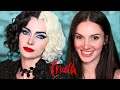 CRUELLA ( Emma Stone ) Makeup Transformation - Cosplay Tutorial