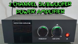 Subwoofer Amplifier.936 00 22 99 2.