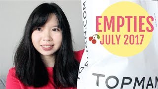 空瓶记回归~ 护肤 \u0026 护发 \u0026 爱用品 | July Empties 2017