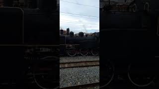 臺鐵CK124蒸汽機車富岡車站站內展示 | 2022.7.30 | Taiwan Railway steam locomotive | 粘粘的鐵道攝影