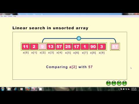 Linear Search and Binary Search : Data Structures