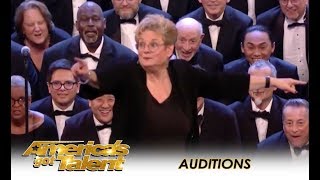 Angel City Chorale: Choir Of 160 People Takes America By STORM!! | America's Got Talent 2018