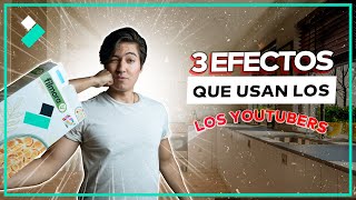 3 Efectos INGENIOSOS que usan los YOUTUBERS - Cómo editar videos como youtuber
