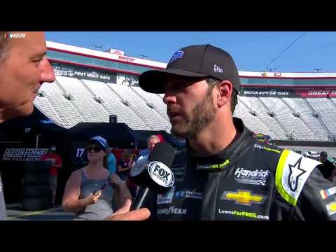 Johnson comments on conversation with Bubba Wallace Johnson comments on conversation with Bubba Wallace