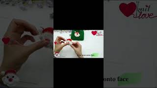 How to crochet/Santa Claus/Gift/Christmas/DIY/Handmade/Homemade/Handbag/Kids/Candy/How to knit/4K