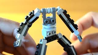 HOW TO BUILD A EASY MINI LEGO ROBOT FRAME.