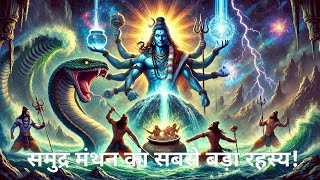 Samudra Manthan: The Battle for Amrit | Untold Secrets of Hindu Mythology | Why Shiva Drank Poison ?