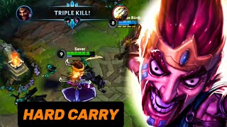 HARD CARRY MY TEAM IS VERY HARD - wild rift S13 final season & (build & runes)