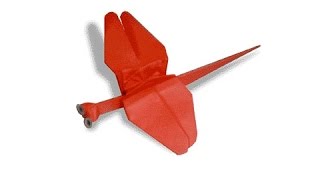 Cách gấp, xếp con chuồn chuồn ớt bằng giấy origami - Video hướng dẫn