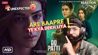 Do Patti | Official Trailer | Kajol, Kriti Sanon | Netflix India | Reaction | @Reactoverse01