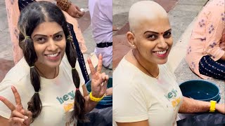 Most requested video of my headshave at Tirupati Balajj Temple🤌🙏🏻