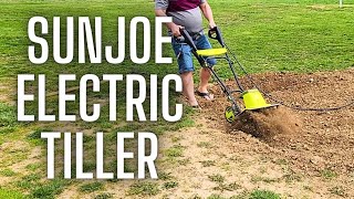 Sun Joe 16-Inch 13.5 AMP Electric Garden Tiller/Cultivator