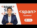 Span Tag in HTML — Inline Grouping & Styling Explained