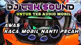 DJ CEK SOUND SUBWOOFER Untuk Audio Mobil