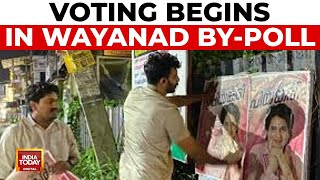 Wayanad By-Poll: Priyanka Gandhi Vadra's Litmus Test, Voting Begins In Wayanad | India Today