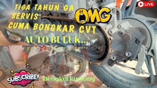 PERAWATAN CVT BEAT POP.//TIGA TAUN BARU SERVIS.