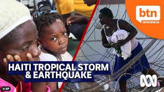 Survivors of Haiti Earthquake Hit by Tropical Storm Grace