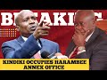 BREAKING NEWS! CS KITHURE KINDIKI OCCUPIES GACHAGWA'S OFFICE AT HARAMBEE ANNEX