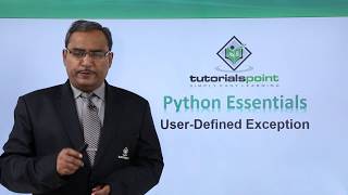 Python - User defined Exception
