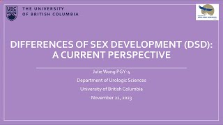 Differences of Sex Development (DSD): A Current Perspective