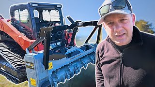 All New Brush Mulcher DESTROYS EVERYTHING.  Did NOT Go As Planned