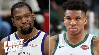 With or without KD, the Warriors wouldn't beat the Bucks in the Finals - Max Kellerman | First Take