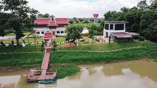 เดินทางมาร้าน ทวิภพ ร้านอาหาร คาเฟ่ ขับรถ ATV แห่งเดียวในอยุธยา