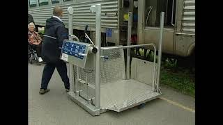 Mobilift TX Intro -  Wheelchair Lift for Trains