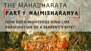 Mahabharata | Part 1 | Naimisharanya and Death of King Parikshit | Illustrated AudioBook in English