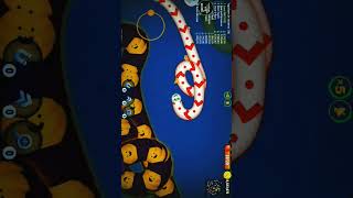 🐍 Worms Zone magic little snake take revenge 😈 giant worm kill nonstop epic moments #shorts #worms