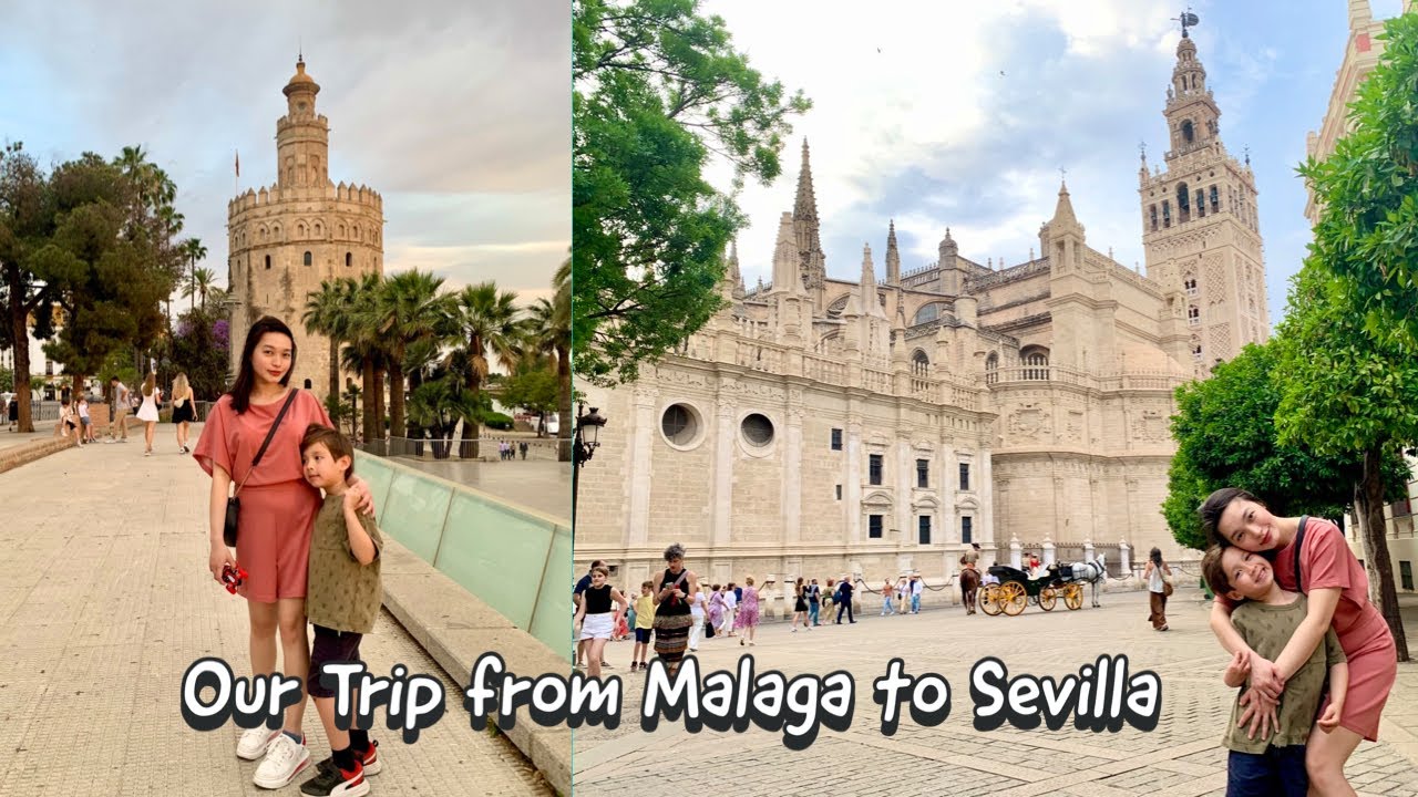 Our Trip From Malaga To Sevilla Spain - YouTube