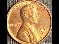 1972S Lincoln penny coin value and price rare .