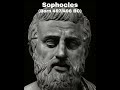 sophocles speaks