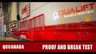 Lifting Chain break - Proof & Break Test - QCC