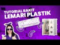 UNBOXING & TUTORIAL PASANG LEMARI 6 PINTU MOTIF KUCING(XM0601)!!