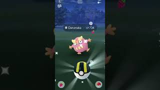 Shiny Darumaka #pokemongo #darumaka