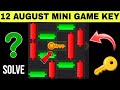 Key 24! 12 August How to Solve Mini Game PUZZLE in Hamster Kombat (100% SOLVED!)