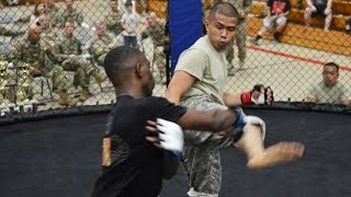 Compilation of knockout and submission win between paratroopers