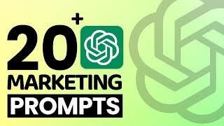 20+ Powerful ChatGPT Prompts Marketers Should Use | ChatGPT Prompt Engineering Tutorial
