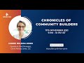 Chronicles of Community Builders by Carrie Melissa Jones | Community Folks 17th November 2021